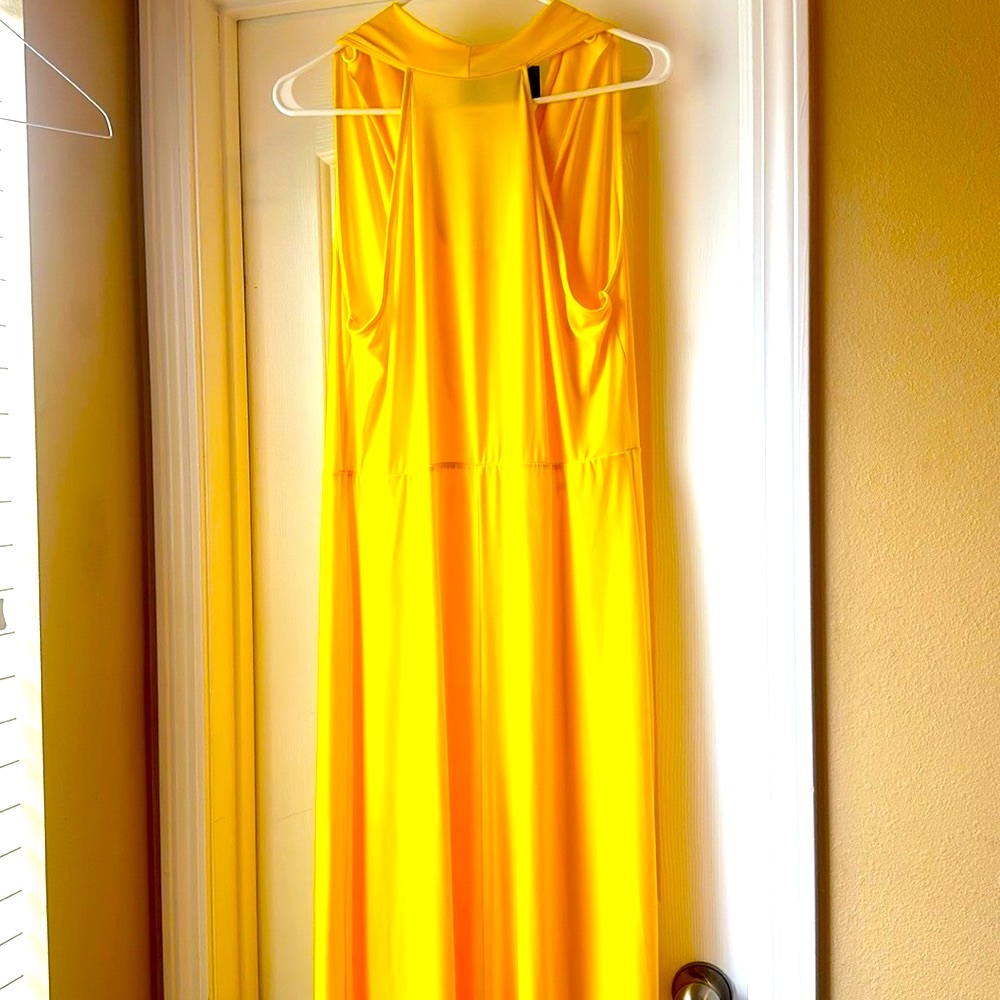 Yellow dress